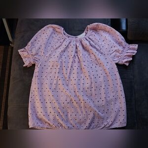 💚 3 For $15 Universal Thread Lilac Peekaboo Top
